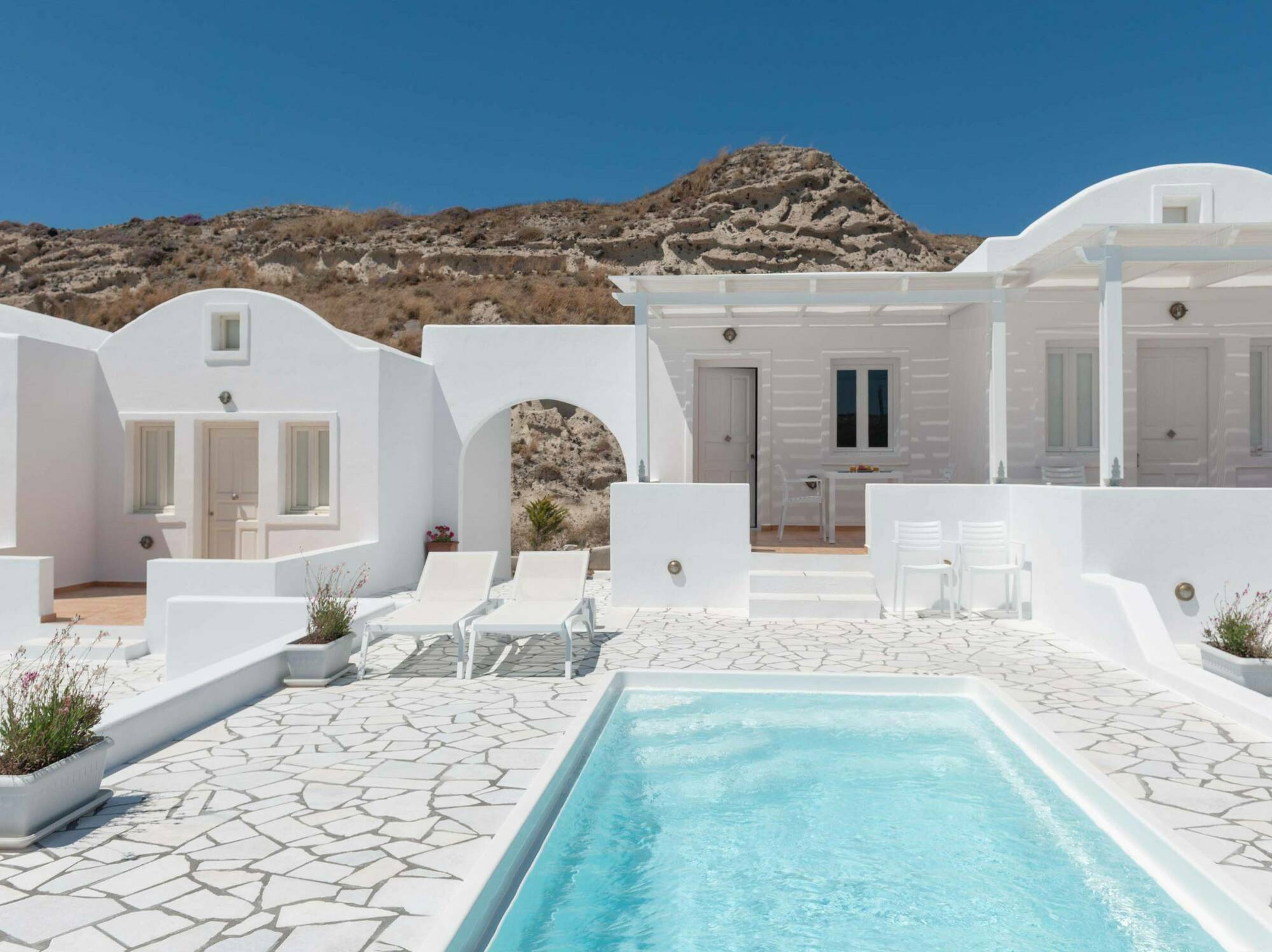 Katharos Pool Villas Oía Dış mekan fotoğraf