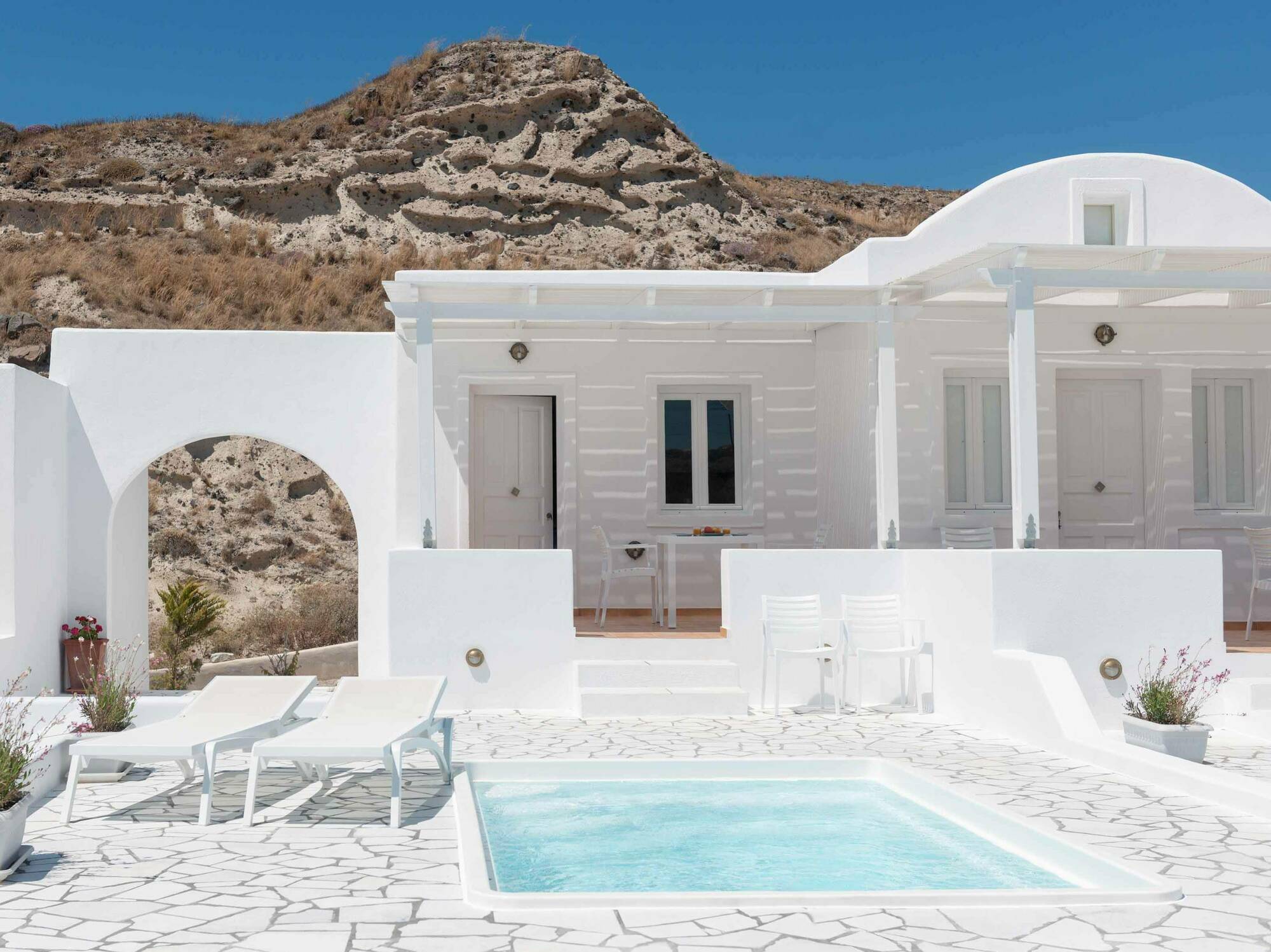 Katharos Pool Villas Oía Dış mekan fotoğraf