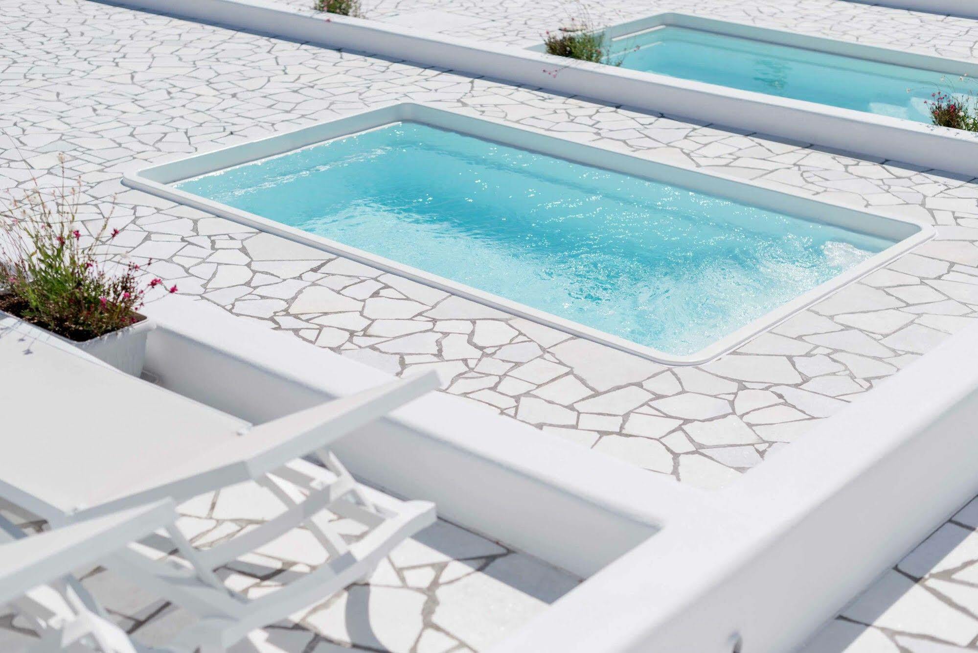 Katharos Pool Villas Oía Dış mekan fotoğraf