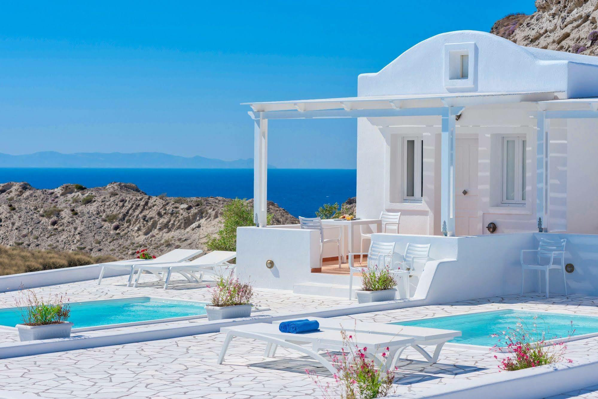 Katharos Pool Villas Oía Dış mekan fotoğraf