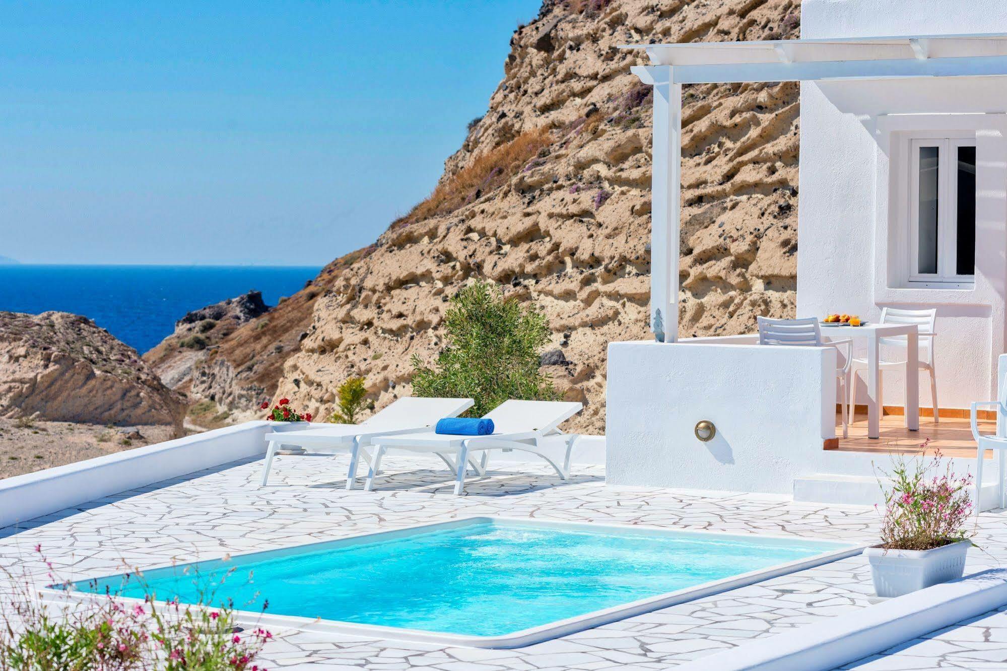 Katharos Pool Villas Oía Dış mekan fotoğraf